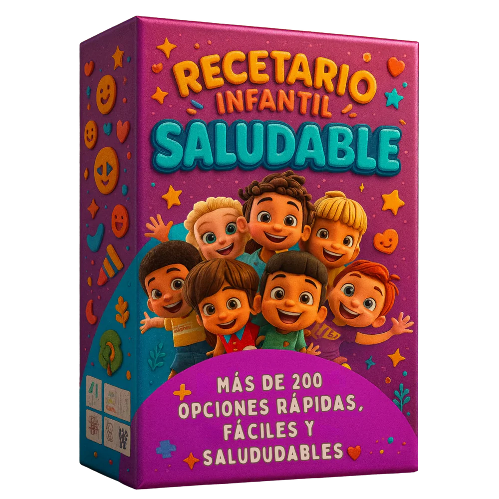 +200 Opciones Rápidas y Saludables Para tu Chiquito/a